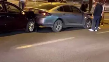 Diyarbakır'da 9 araçlık zincirleme trafik kazası