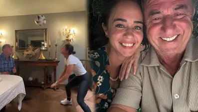 Fatih Terim'in kızı Merve Terim Çetin'den eğlenceli paylaşım: Genç yetenek Mervedinho