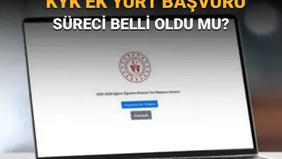 KYK ek yurt başvuru takvimi merak konusu oldu:  2025 KYK ek yurt başvuruları ne zaman başlayacak?