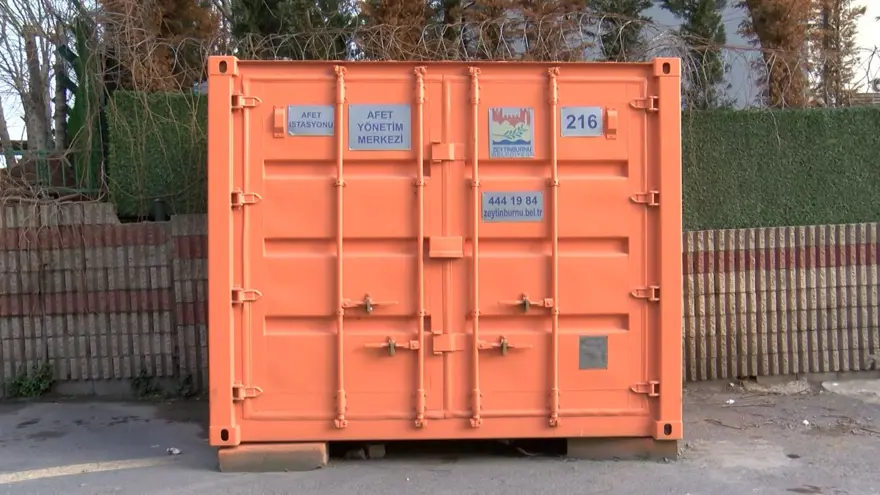 İstanbul'un 'Deprem Afet Konteynerleri' hazır: Nasıl kullanılır, anahtarı nerede? 1