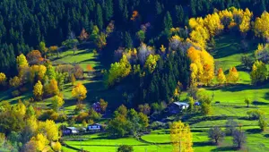 Artvin Karçal Dağları'nda sonbahar güzelliği