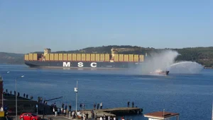 "MSC Türkiye" Çanakkale Boğazı’ndan geçti "MSC Türkiye" Çanakkale Boğazı’ndan geçti