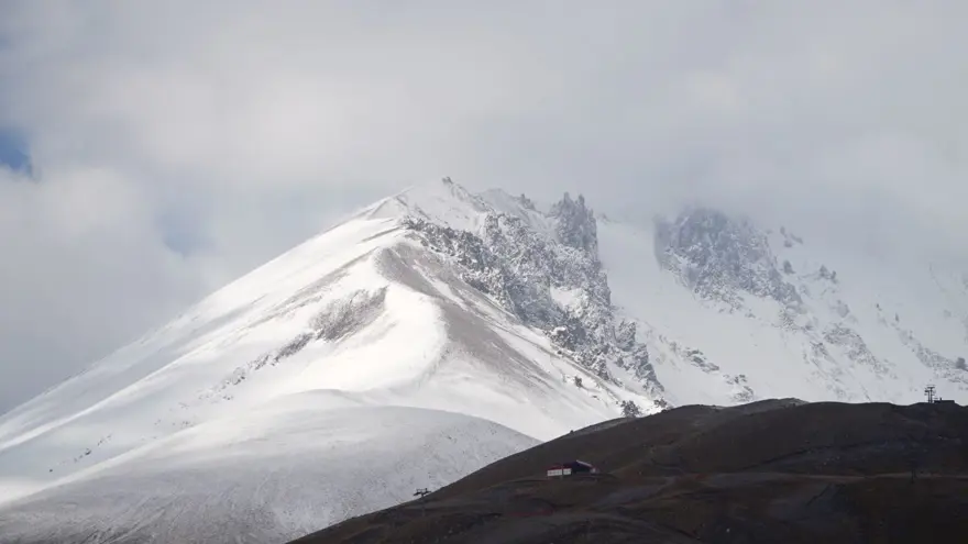 Erciyes'te kar kalınlığı 30 santimetreye ulaştı 7