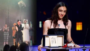 Cannes'dan ödülle dönen Merve Dizdar ayakta alkışlandı Cannes'dan ödülle dönen Merve Dizdar ayakta alkışlandı