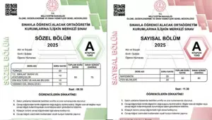 AÇIKLANDI: LGS sınavı soruları ve cevapları 2025 sorgulama ekranı: MEB LGS sözel-sayısal cevap anahtarı