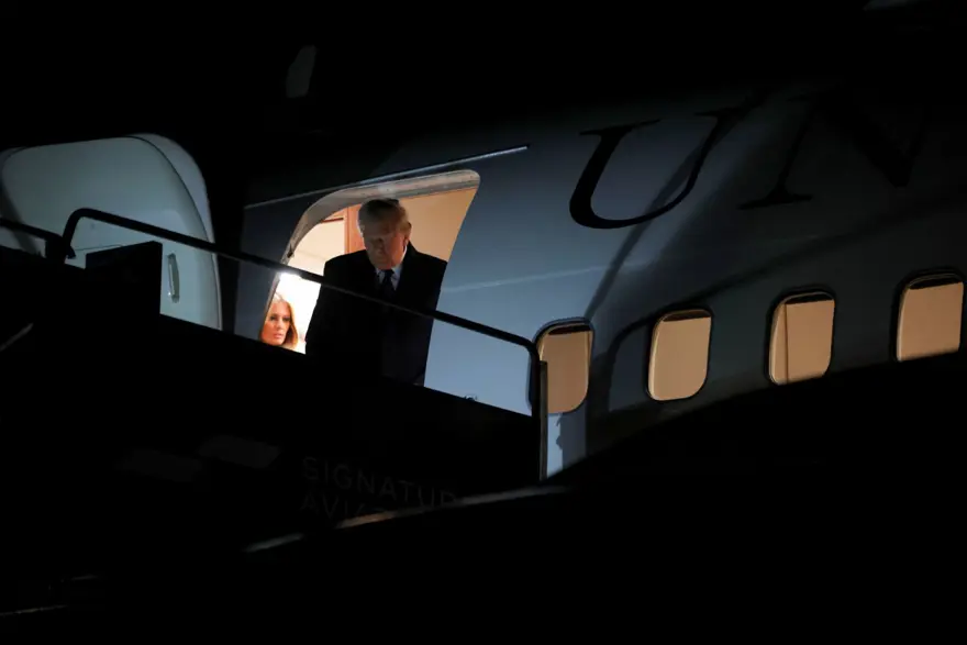 ABD'de yemin töreni hazırlığı: Trump ve ailesi Washington'a gitti 