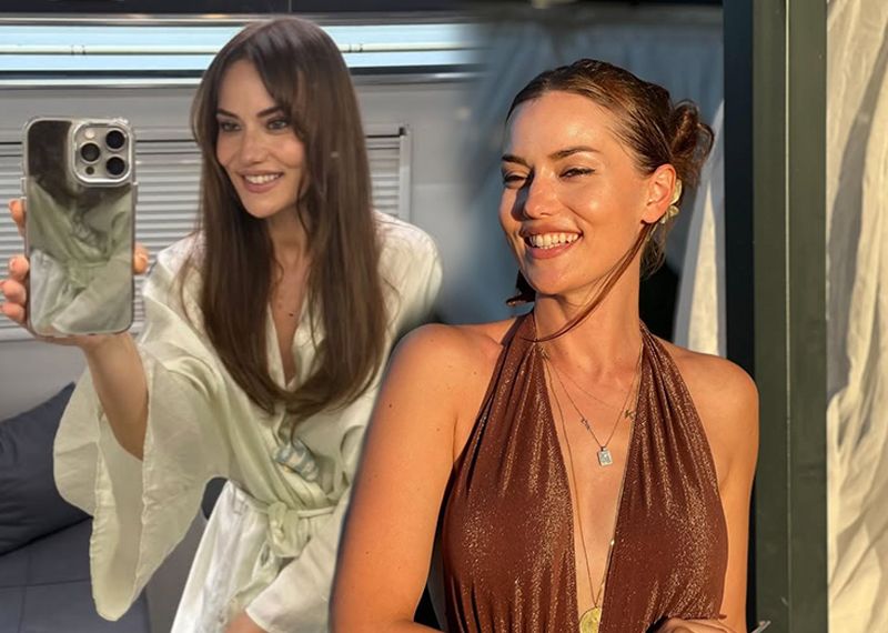 Fahriye Evcen yeni imajını paylaştı