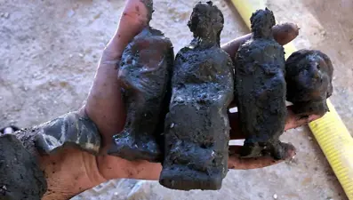 Beçin Antik Kenti'nde bulunan 19 metrelik kuyuda değerli bulgulara ulaşıldı