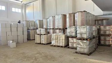 Adana'da bir depoda 32 milyon 500 bin kaçak makaron ele geçirildi