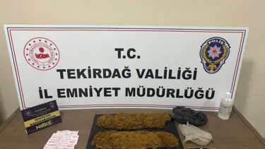 Tekirdağ'da uyuşturucu operasyonu: 3 tutuklama