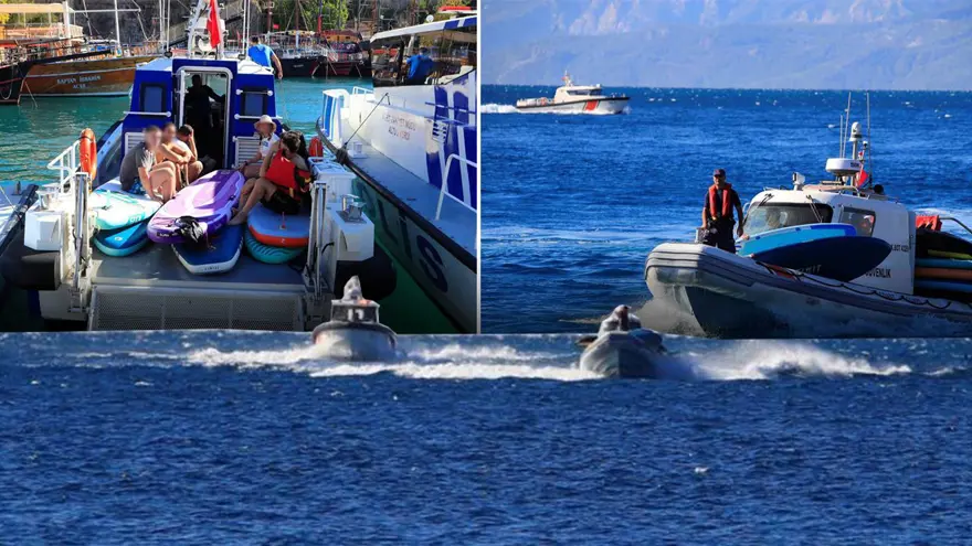 Antalya'da faciadan dönüldü: Üniversiteli 19 genç denizin ortasında birbirlerine tutunmuş halde bulundu Antalya'da faciadan dönüldü: Üniversiteli 19 genç denizin ortasında birbirlerine tutunmuş halde bulundu