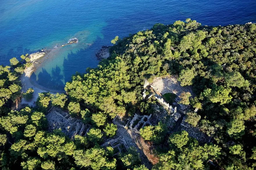 Bakanlıktan Phaselis Antik Kenti açıklaması: Doğaya zarar verilmeyecek 12