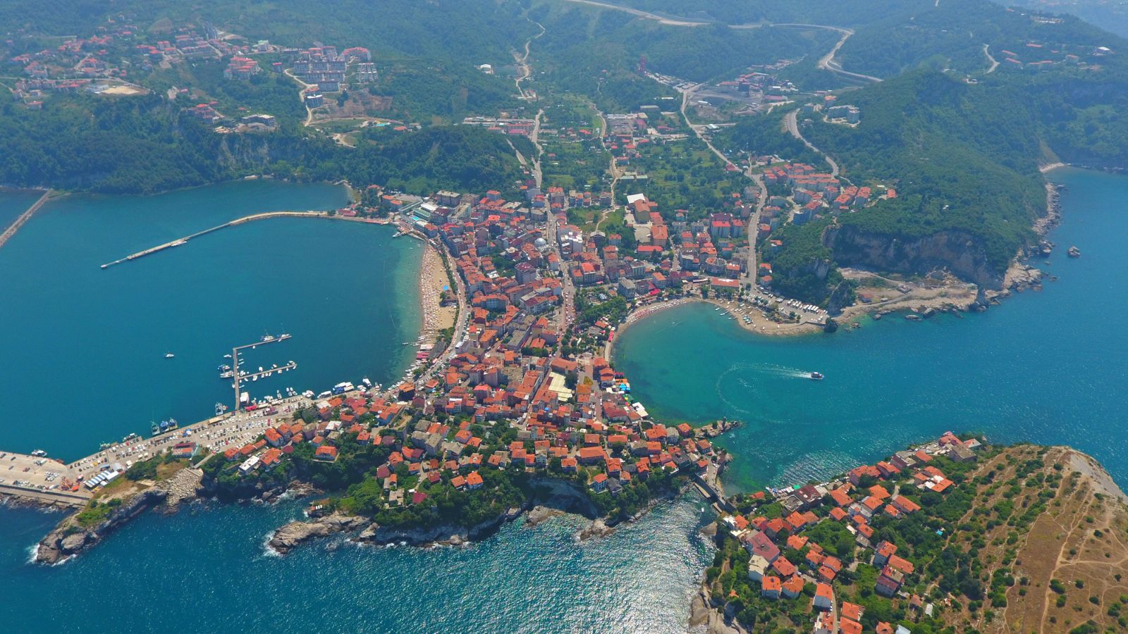 Amasra denizden de turizme açılacak