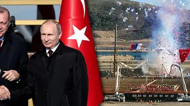 Akkuyu Nükleer Santrali'nin temeli atıldı