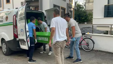 Emlakçıya kiraladığı evde cinayet işlediğini söyleyip kaçtı