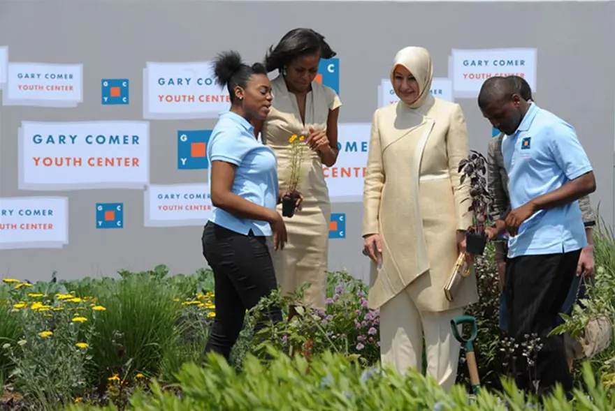 Liderler Şikago'da buluştu 9