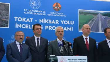 Bakan Uraloğlu: Tokat-Niksar yolu bittiğinde 550 milyon liralık tasarruf sağlayacağız