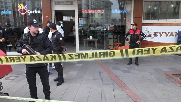 Lokantada silahlı saldırı: 1 ölü 2 yaralı