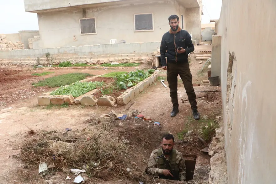 PKK/YPG'nin fare deliği! Tünelin ucunda kaçış asansörü çıktı 7