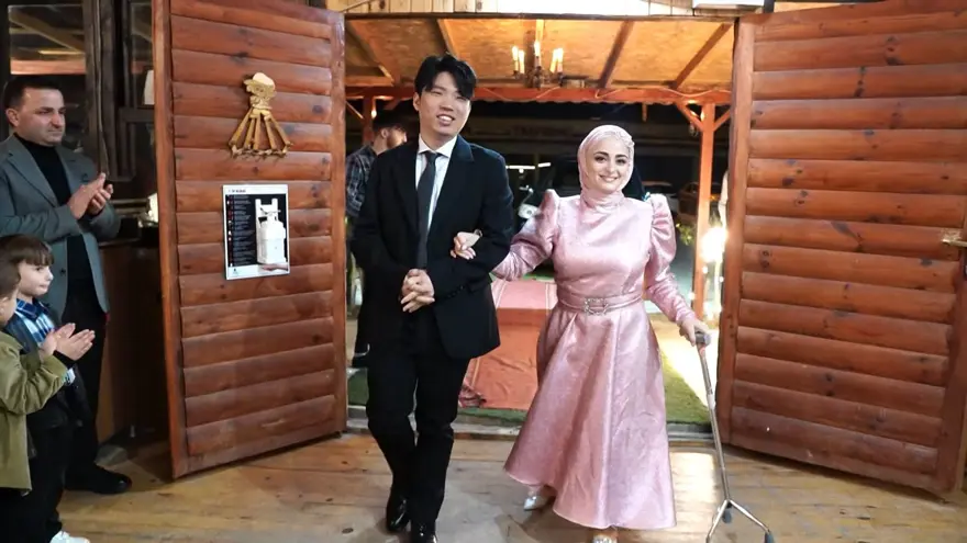 Rize'ye Güney Kore'den damat Rize'ye Güney Kore'den damat