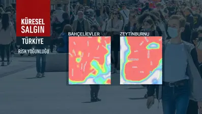 Vakalardaki artış virüs haritasında