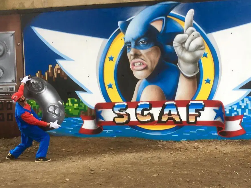 Fransız sokak sanatçısından 3 boyutlu grafitiler 55