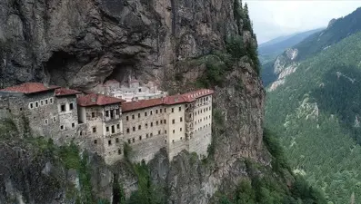 Sümela Manastırı'na rekor ziyaretçi