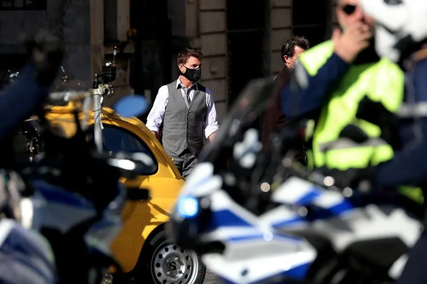 Görevimiz Tehlike 7'den (Mission Impossible 7) yeni set fotoğrafıyla Oscar kutlaması 3