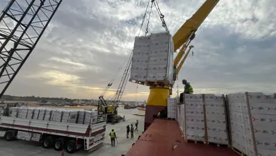 Kızılay’ın 2’nci yardım gemisi Gazze’de