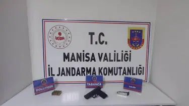 Üstü aranan şüpheliden tabanca ve mermi çıktı