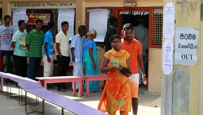 Sri Lanka, yeni devlet başkanını seçiyor