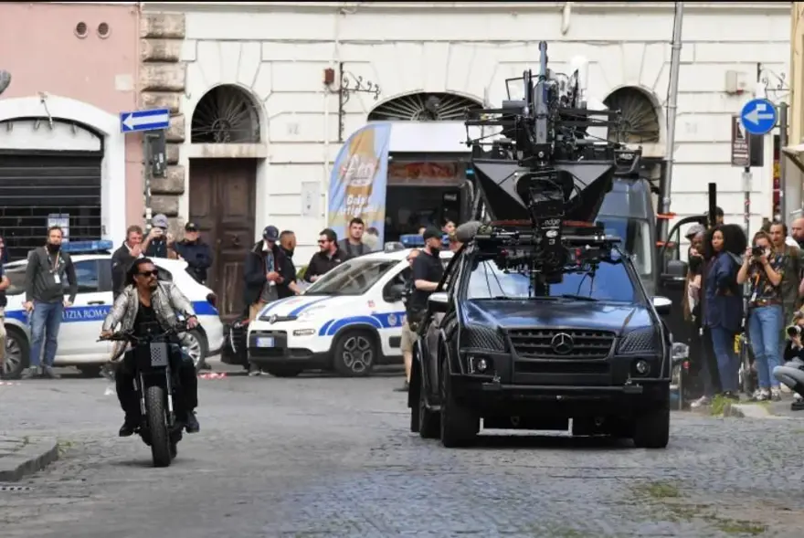 Jason Momoa'lı Hızlı ve Öfkeli 10 setinden fotoğraflar 