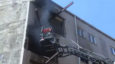 İstanbul Kağıthane'deki imalathanede yangın