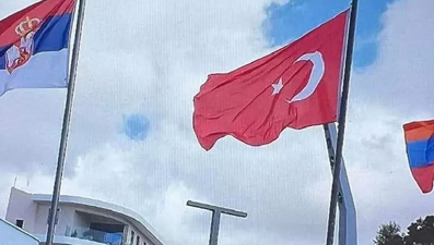 Güney Kıbrıs'ta Türk bayrağına saygısızlık