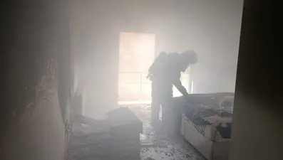 Arsuz’da bir ev alevlere teslim oldu