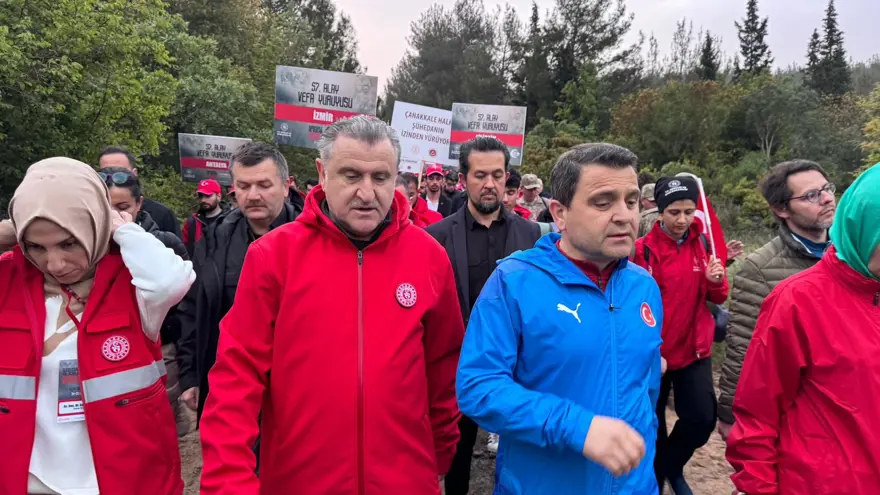 Çanakkale Kara Savaşları'nın 109. yılı: 57. Alay Vefa Yürüyüşü 4 Çanakkale Kara Savaşları'nın 109. yılı: 57. Alay Vefa Yürüyüşü 4