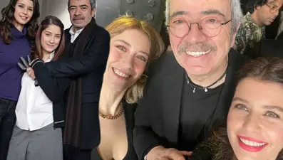 Hazal Kaya, Selçuk Yöntem ve Beren Saat bir araya geldi