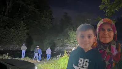 Kastamonu'da kaybolan anne ve oğlu her yerde aranıyor