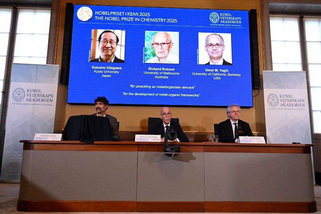 2025 Nobel Kimya Ödülü'nü kazanan 3 isim belli oldu