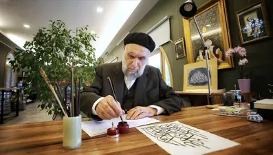 Hattat Hasan Çelebi hayatını kaybetti