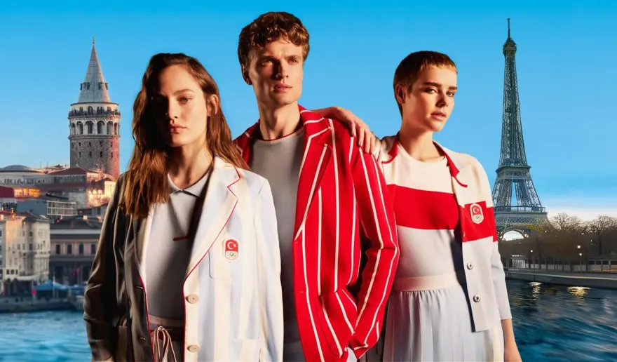 Paris Olimpiyatları için Türk sporculara özel koleksiyon 13