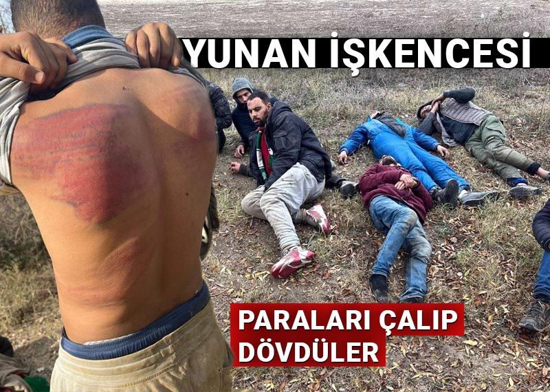 Yunanistan'dan göçmenlere işkence