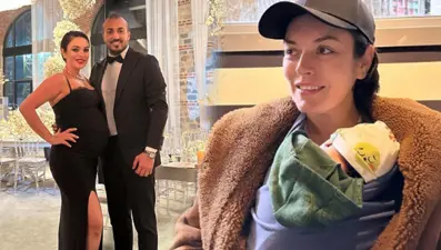 Ezgi Mola'dan oğlu Can ile yeni kareler: Ben sizin yerinize severim