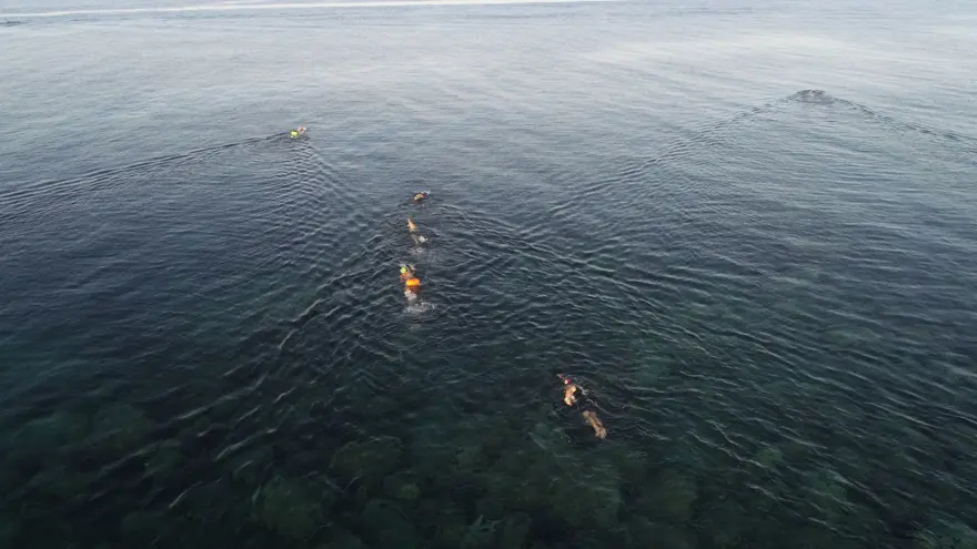 3. Gökçeada Açık Deniz Yüzme Maratonu başladı 6 3. Gökçeada Açık Deniz Yüzme Maratonu başladı 6