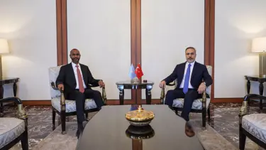 Bakan Fidan, Somalili Bakan Mohamed Nur ile görüştü