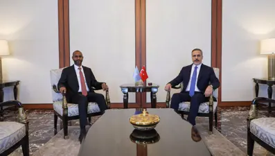 Bakan Fidan, Somalili Bakan Mohamed Nur ile görüştü