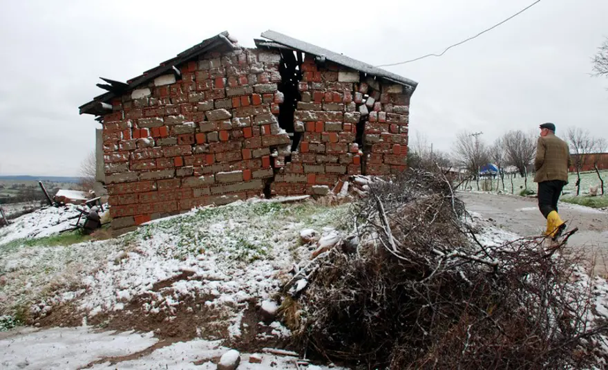 İstanbul'da kar yüzünü gösterdi 10