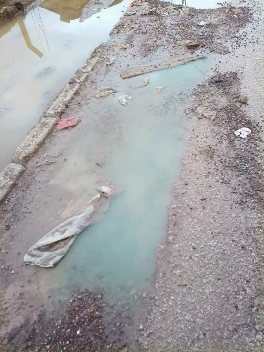 Yalova'da rögardan mavi renkli su taştı: İnceleme başlatıldı 4