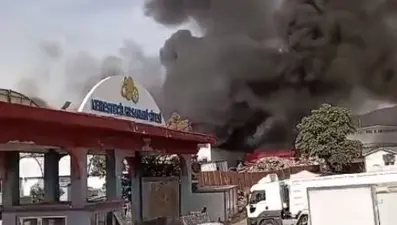 Ankara’da kimyasal atık ayrıştırma tesisinde yangın