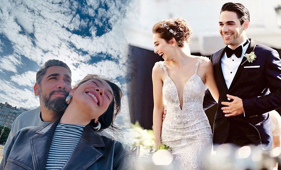 Neslihan Atagül ile Kadir Doğulu evlilik yıl dönümlerini kutladı